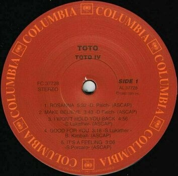 LP Toto - Toto IV (180g) (LP) - 2