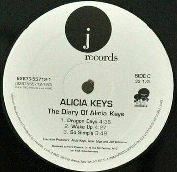 Vinyl Record Alicia Keys - The Diary of Alicia Keys (2 LP) - 4