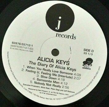 Vinyl Record Alicia Keys - The Diary of Alicia Keys (2 LP) - 5