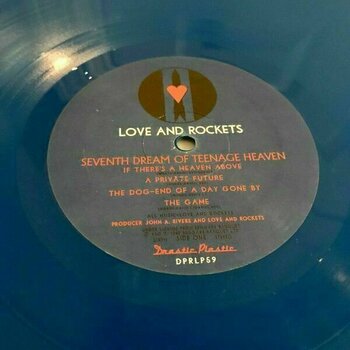 Disque vinyle Love and Rockets - Seventh Dream Of Teenage Heaven (Opaque Blue Vinyl) (150g) (LP) - 4