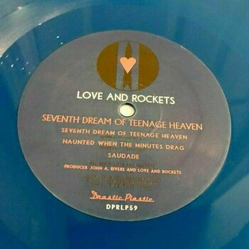 LP Love and Rockets - Seventh Dream Of Teenage Heaven (Opaque Blue Vinyl) (150g) (LP) - 5