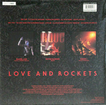 Vinyl Record Love and Rockets - Express (LP) (200g) - 3