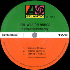 Vinyl Record The War On Drugs - A Deeper Understanding (180g) (2 LP) - 3
