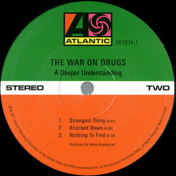 Vinyl Record The War On Drugs - A Deeper Understanding (2 LP) (180g) - 7