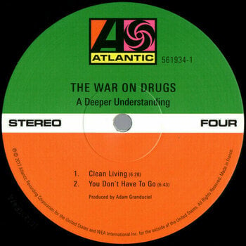 Disque vinyle The War On Drugs - A Deeper Understanding (2 LP) (180g) - 9