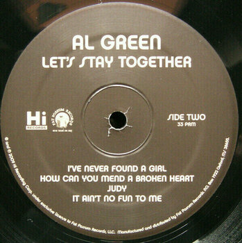 Vinyl Record Al Green - Let's Stay Together (LP) (180g) - 3