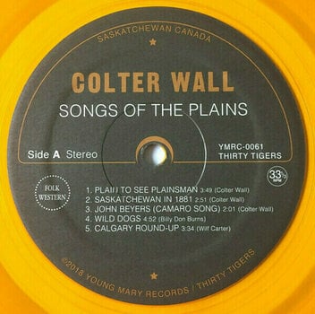 LP Colter Wall - Songs Of The Plains (LP) - 4
