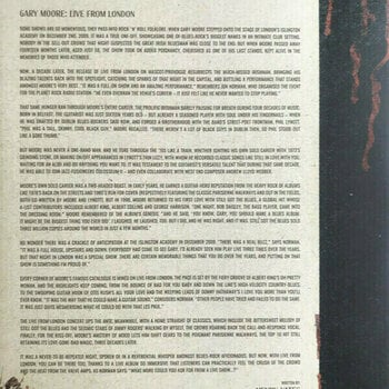 Disque vinyle Gary Moore - Live From London (Clear Blue Vinyl) (180g) (LP) - 2