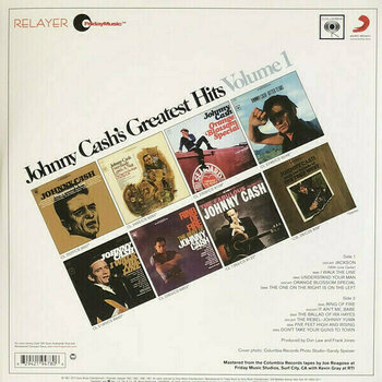 LP Johnny Cash - Johnny Cash's Greatest Hits (Translucent Gold) (180g) - 2