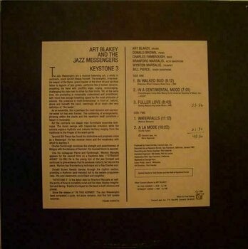 Vinyl Record Art Blakey & Jazz Messengers - Keystone 3 (2 LP) (180g) - 4