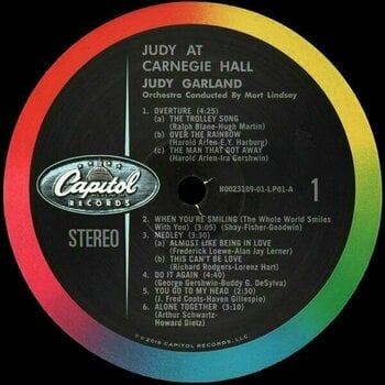 Disque vinyle Judy Garland - Judy At Carnegie Hall (2 LP) (180g) - 6