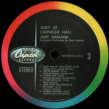 Vinyylilevy Judy Garland - Judy At Carnegie Hall (2 LP) (180g) - 8