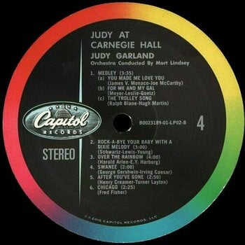 Disque vinyle Judy Garland - Judy At Carnegie Hall (2 LP) (180g) - 9