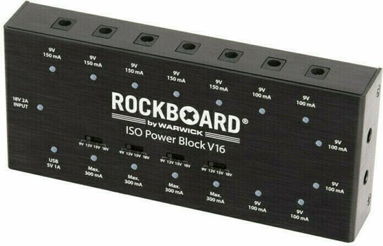Gitáreffekt tápegység RockBoard ISO Power Block V16 - 5