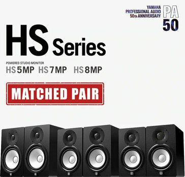 2-obsežni aktivni studijski monitor Yamaha HS 5 MP - 6