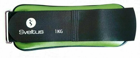 Тегло на китката Sveltus Weighted Cuff Зелен 1 kg Тегло на китката - 2