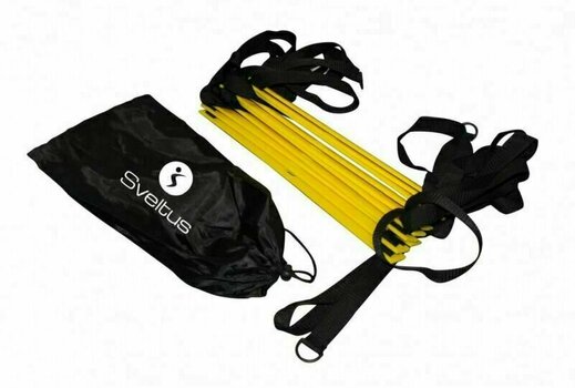 Sports and Athletic Equipment Sveltus Agility Ladder + Transport Bag Yellow/Black - 2