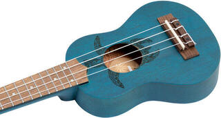 Soprano Ukulele Ortega K1-BL-L Ocean Blue Soprano Ukulele - 5