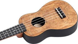Soprano Ukulele Ortega K3-SPM-L Spalted Maple Soprano Ukulele - 6