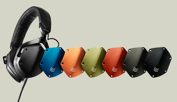 Headphones shields V-Moda M-200 Custom Shield Headphones shields Laser Red - 2