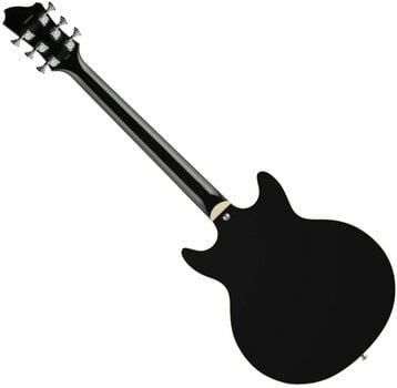Gitara semi-akustyczna Hagstrom Alvar Black - 2