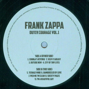Vinyl Record Frank Zappa - Dutch Courage Vol. 1 (Frank Zappa & The Mothers Of Invention) (2 LP) - 4