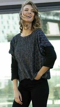 Fil à tricoter Katia Air Lux 64 Rose/Black Fil à tricoter - 4