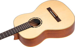 Klassieke gitaar Ortega R121-7/8-L 7/8 Natural Klassieke gitaar - 7