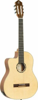 Klassieke gitaar met elektronica Ortega RCE125SN-L 4/4 Natural - 4