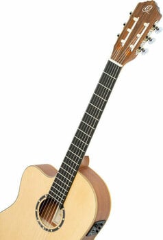 Klassieke gitaar met elektronica Ortega RCE125SN-L 4/4 Natural - 7