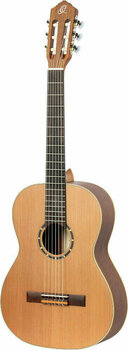 3/4 klassieke gitaar voor kinderen Ortega R122-7/8-L 7/8 Natural - 3