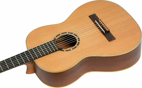 Guitarra clássica Ortega R122-7/8-L 7/8 Natural - 8
