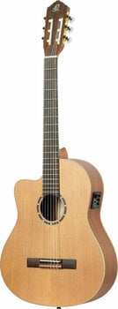 Klassisk gitarr med förförstärkare Ortega RCE131SN-L 4/4 Natural - 3