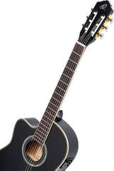 Класическа китара с предусилвател Ortega RCE145LBK 4/4 Black Класическа китара с предусилвател - 6
