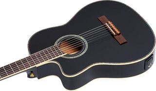 Класическа китара с предусилвател Ortega RCE145LBK 4/4 Black Класическа китара с предусилвател - 7