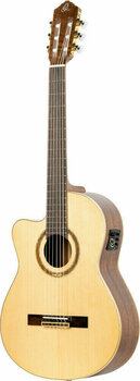 Klasická kytara s elektronikou Ortega RCE138SN-L 4/4 Natural - 3