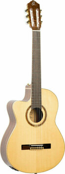 Klassieke gitaar met elektronica Ortega RCE138SN-L 4/4 Natural - 4