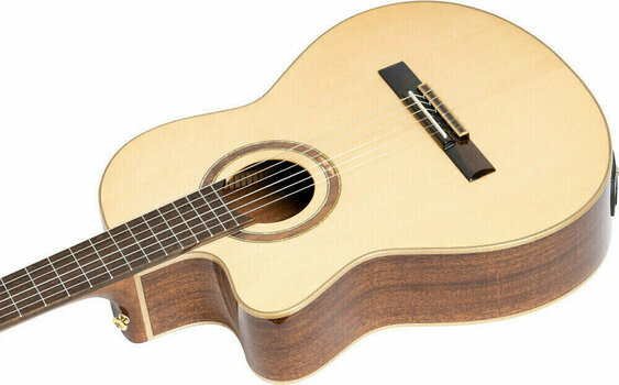 Klasická gitara s elektronikou Ortega RCE138SN-L 4/4 Natural - 8