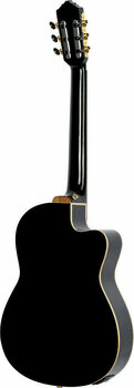 Klasická gitara s elektronikou Ortega RCE138-T4BK-L 4/4 Čierna - 5