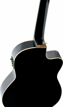 Klassieke gitaar met elektronica Ortega RCE138-T4BK-L 4/4 Zwart - 6