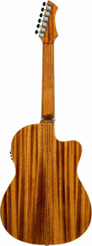 Guitares classique avec préampli Ortega RCE238SN-FT-L 4/4 Honey Sunburst - 2