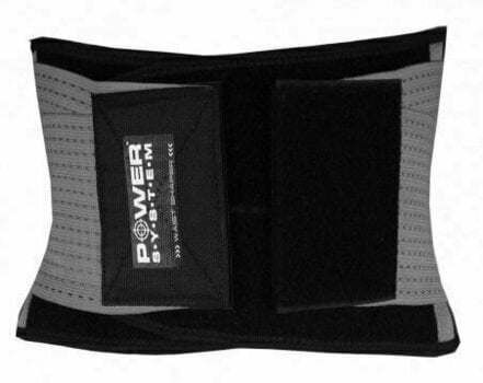 Bandaż sportowy Power System Waist Shaper Szary L/XL Bandaż sportowy - 2