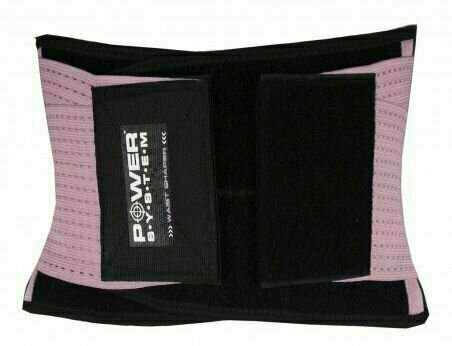 Bandaż sportowy Power System Waist Shaper Różowy S/M Bandaż sportowy - 2