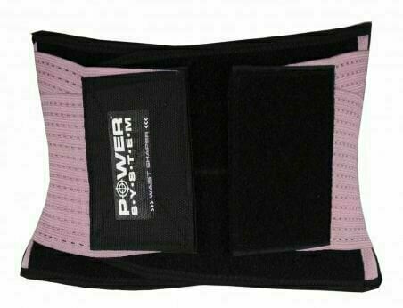 Bandaż sportowy Power System Waist Shaper Różowy L/XL Bandaż sportowy - 2