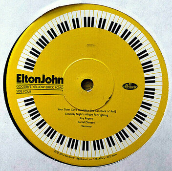 Disque vinyle Elton John - Goodbye Yellow Brick Road (2 LP) (180g) - 9