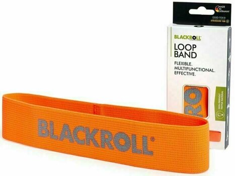 Faixa de resistência BlackRoll Loop Band Luz Orange Faixa de resistência - 2
