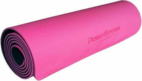 Mata do jogi Power System Yoga Premium Czerwony Mata do jogi - 2