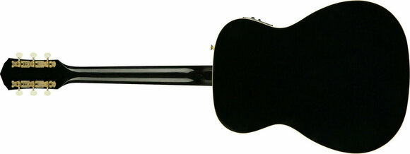 Jumbo elektro-akoestische gitaar Fender Tim Armstrong Hellcat Zwart - 2