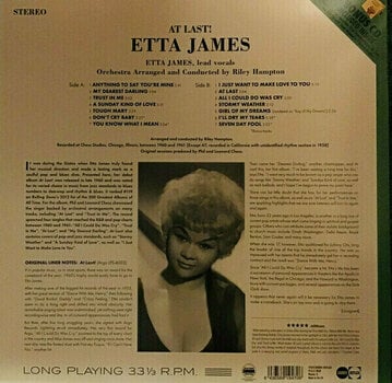 Hanglemez Etta James - At Last! (LP + CD) - 2