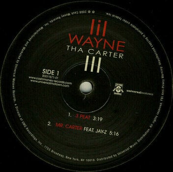 Disco de vinil Lil Wayne - Tha Carter 3 Vol.1 (2 LP) - 3